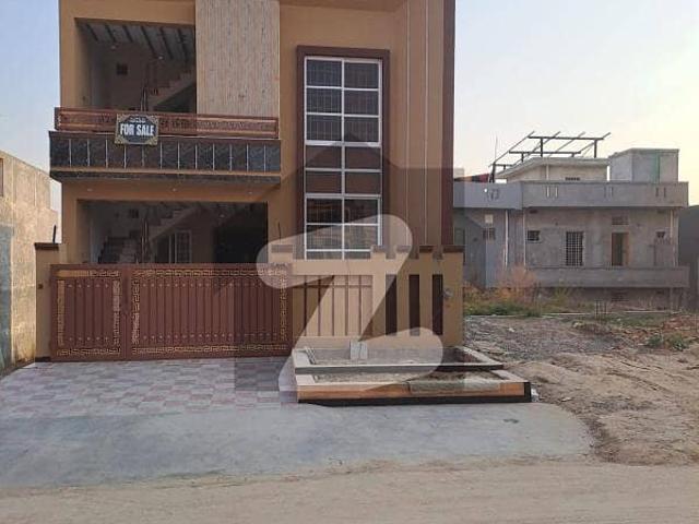 5 marla brand new double unit house for sale in jinnah garden | main boulevard category with 80 feet road near to imarat mall