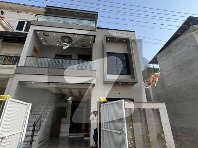 5 Marla Brand New House For Sale In Rehman Garden Phase 2 5 Beds Double Kitchen Near Park & Market