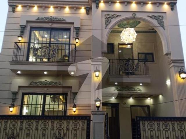 5 Marla Brand New Spanish Elevation House For Sale Al Hafeez Garden Phase 2 4 Bedroom 4 Bathroom 2 Kitchen Master Kitchen Tv Lounge Dring Room Big Car Porch Solid Material Construction Spanish Elevation Good Work Amazing Woodwork Al Hafeez Garden Phase 2