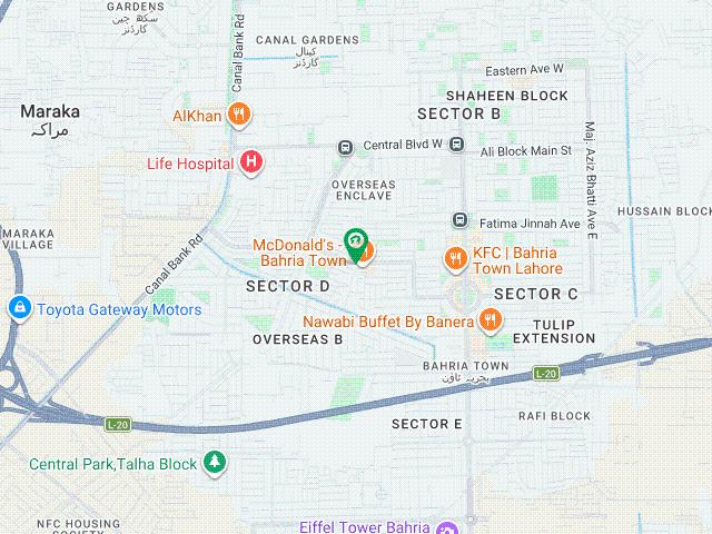 5 Marla Commercial Building Available For Sale In Sector D Bahria Town Lahore