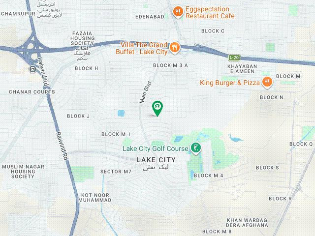5 Marla Commercial Building Ideal Location Available For Rent In Business Bay Lake City
