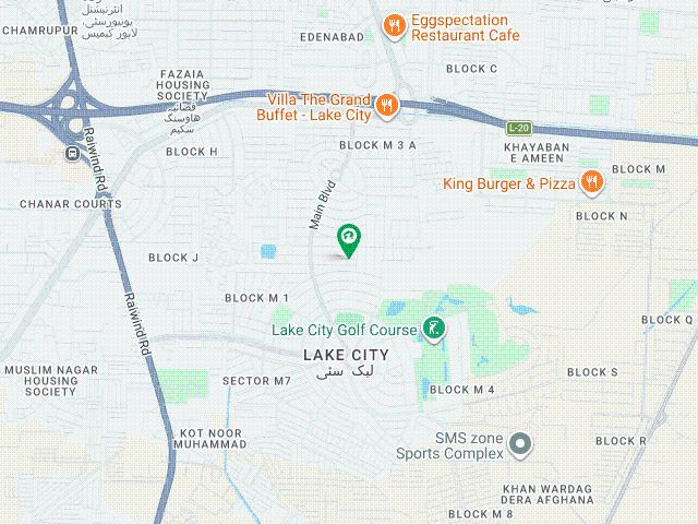 5 Marla Commercial Building Ideal Location Available For Rent In Business Bay Lake City
