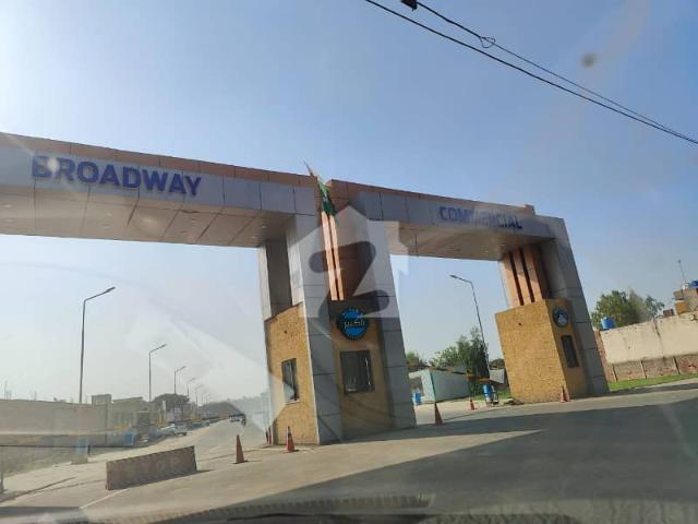 5 marla commercial plot downtown with installment 60 lac downpayment