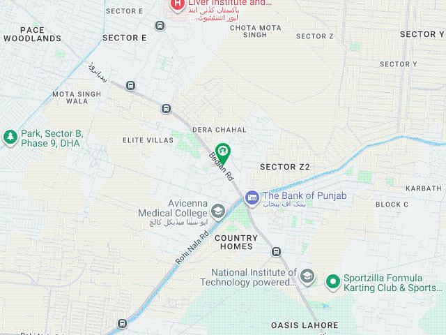 5 Marla Commercial Plot For Sale Main Bedian Road, Lahore