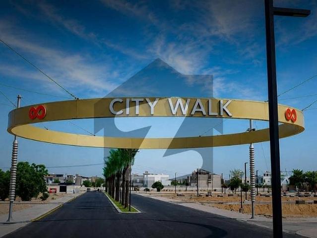 5 Marla Commercial Plot In 1st Row In City Walk Best Location For Investment And For Brandl Rental Income