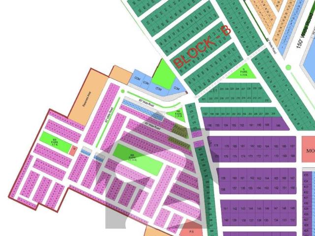 5 Marla Corner Plot Available For Sale In BB Block Central Park Housing Scheme