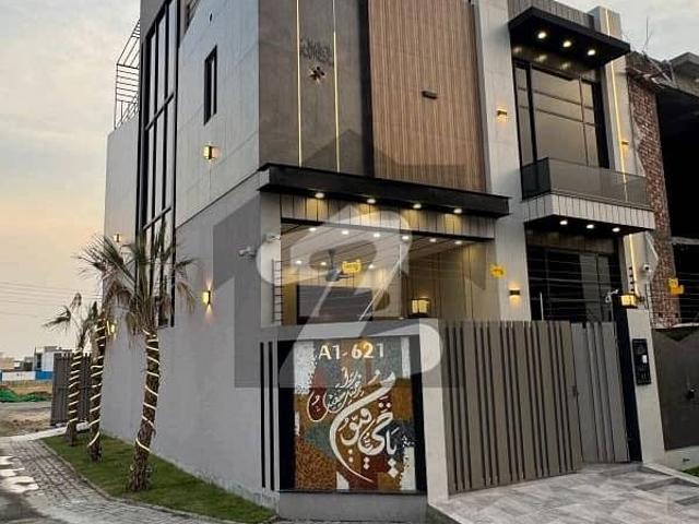 5 Marla Corner Stunning Ultra Modren Design House For Sale Top Offf The Line House Best And Solid Construction All Facilities Available Near Too LGs And Naqas Sachool