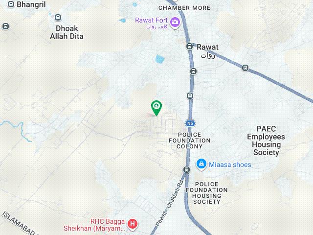 5 marla develop plot for sale dha phase 3 islamabad