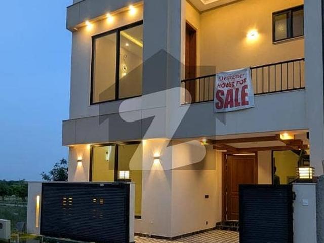 5 Marla Double Heighted Brand New Designer House For Sale
