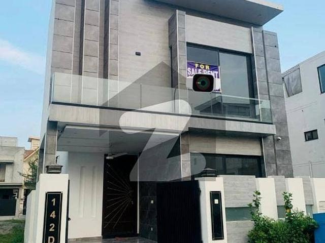 5 marla elegant and fully maintained super hot located brand new bungalow is available in the best block of dha lahore