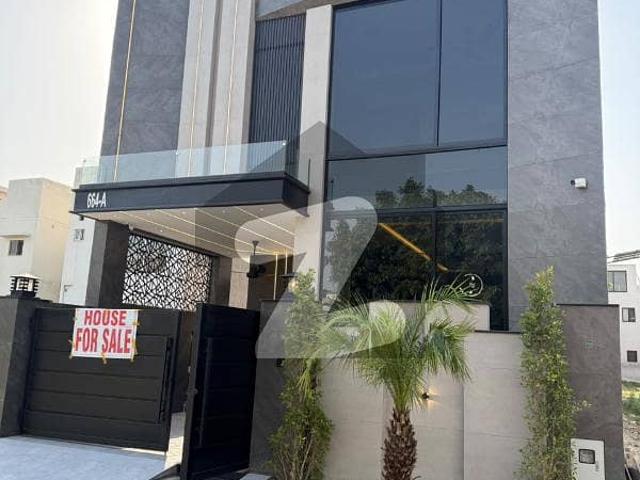 5 marla elegant and fully maintained super hot located modern bungalow with pool is available in dha, lahore