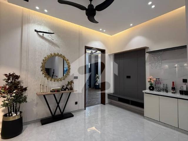 5 marla elegant & semi furnished super hot located bungalow is available in dha, lahore