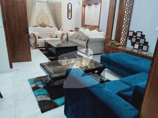 5 Marla Full Furnished House For Rant Jinhha Black BahriaTowan Lahore Bahria Town Sector E
