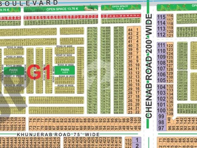 5 Marla G1 Block Plot For Sale Best Investment Property