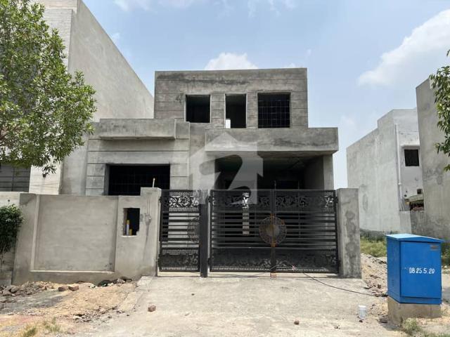 5 marla grey structure house available for sale in bahria orchard