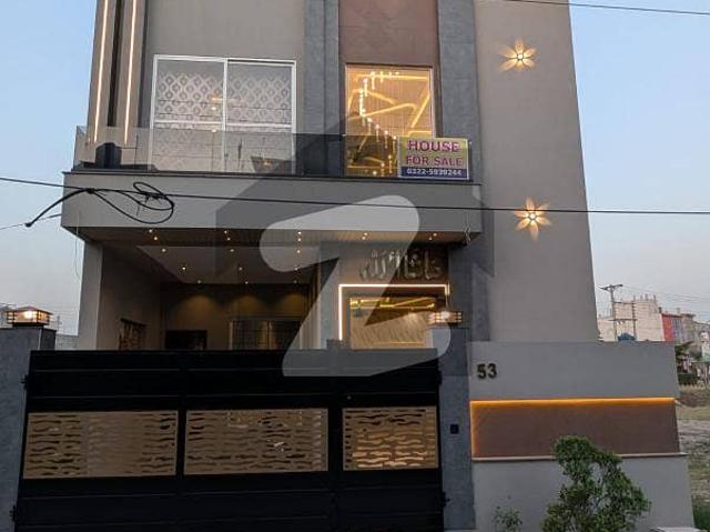 5 Marla Luxury Brand New House Is Available For Sale in Bismillah Housing Scheme Manawa Gt Road Lahore