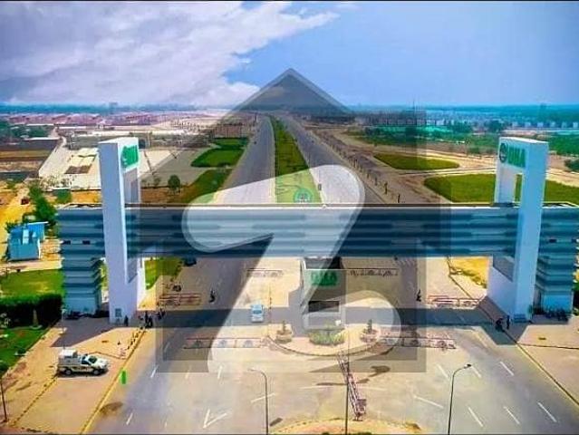 5 marla plot available at good location