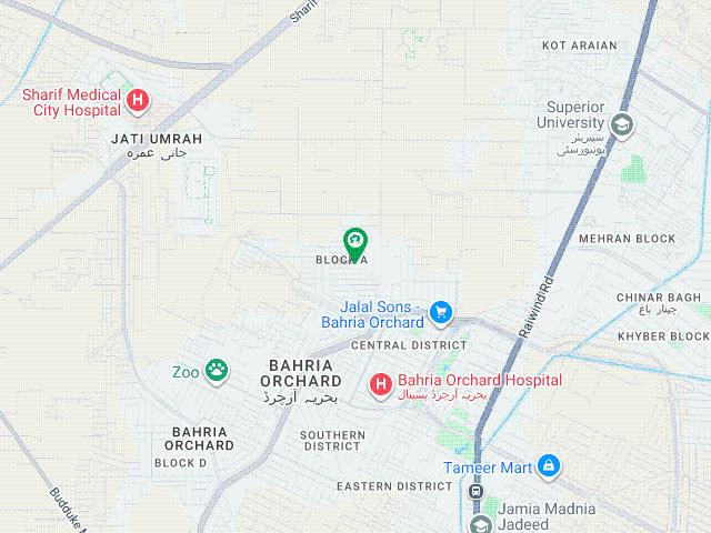 5 Marla Plot Available In A Block Of Bahria Orchard Lahore
