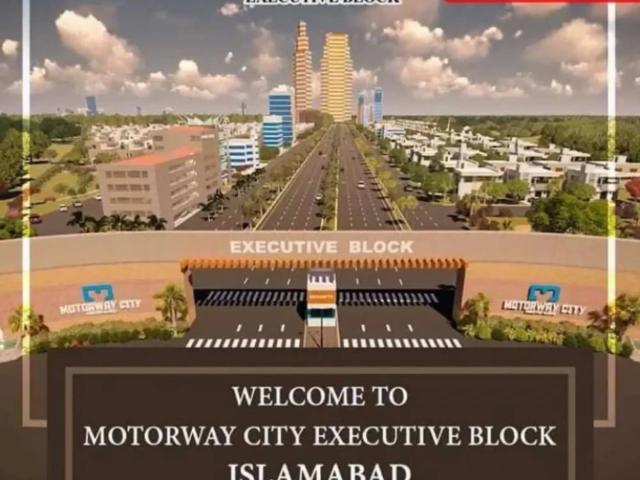 5 Marla plot for sale at Motorway city Islamabad Nazim ud din Road ID 24360