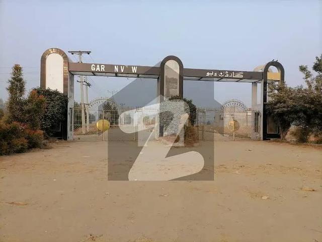 5 Marla Plot for Sale in Garden View Housing, Sargodha