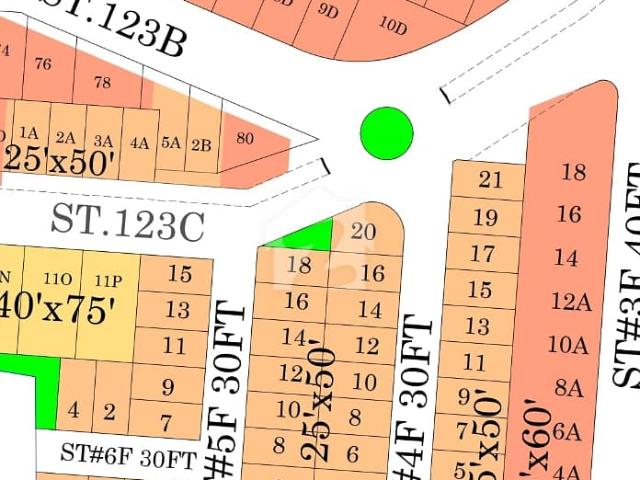 5 Marla plot for sale in Jinnah Gardens