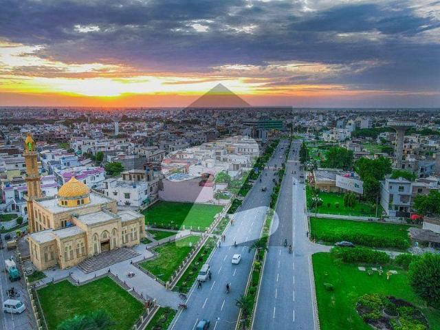 5 marla plot in overseas block park view city lahore