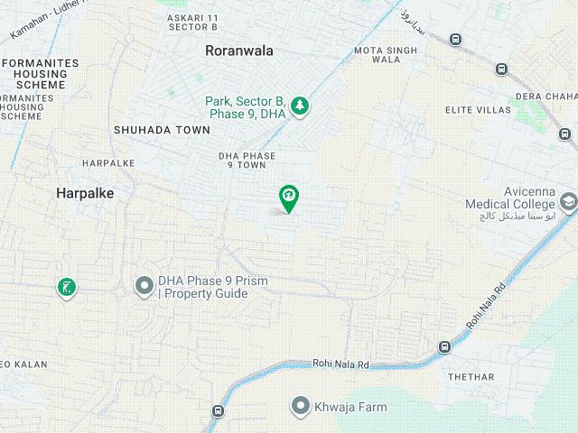 5 Marla Plot No 1554 Block D Top Location of Phase 9 Town DHA Lahore For Urgent Sale