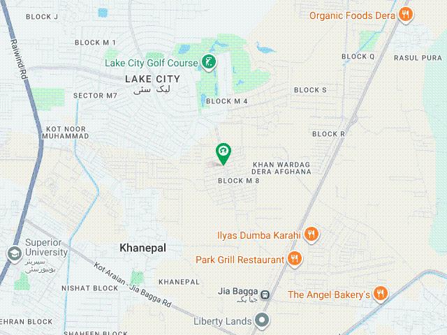 5 Marla Plot Near Park Prime Location In Block M 8 Lake City Lahore