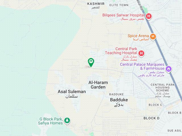 5 Marla Plots For Sale In Lahore Central Park Housing Scheme