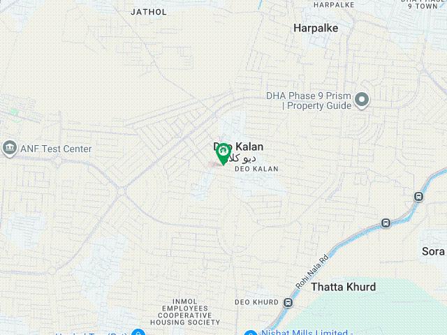 5 Marla Prime Residential Plot for Sale in R Block DHA Phase 9 Prism Lahore
