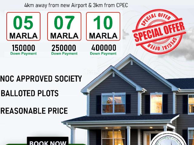 5 Marla Residential Land for Sale in Islamabad Cooperative Housing Society 5 Marla 10 Marla For Sale