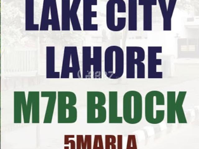 5 Marla Residential Land for Sale in Lahore Lake City