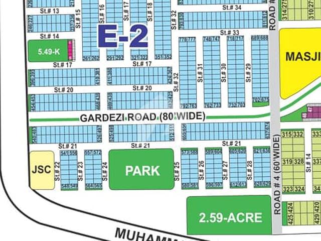 5 Marla Residential Plot for Sale in Sector E DHA Multan Phase 1