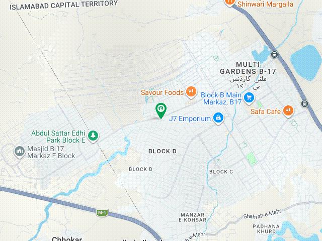 5 Marla Residential Plot Is Available For Sale In Multi Garden MPCHS Block C1 Islamabad