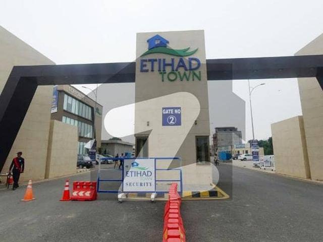 5 marla residential plot on 2 year easy instalment plan in etihad town phase 1