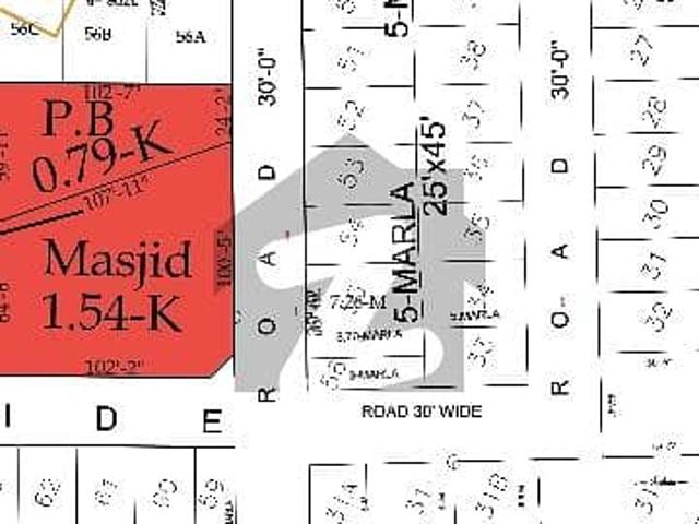 5 Marla Residential Shaheen Villas Phase 2 Plot For Sale