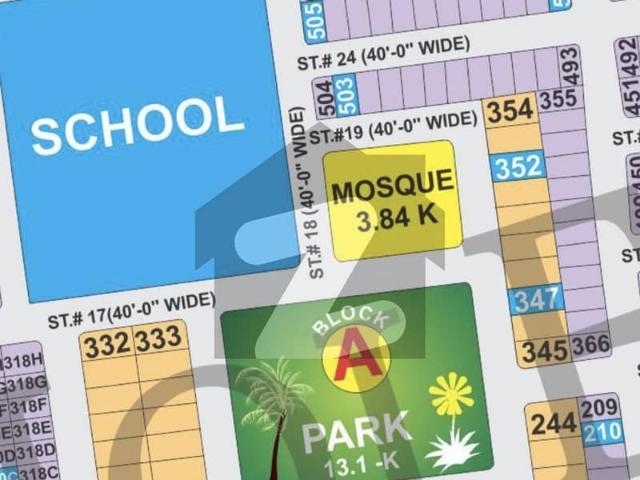 5 marla super hot location plot in a block of bahria emc