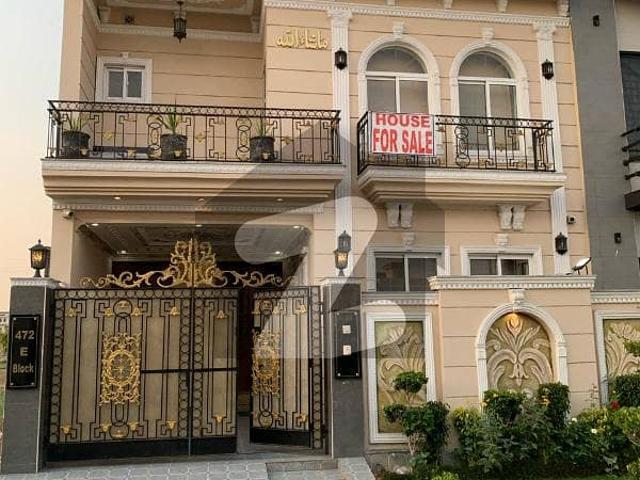5 Marla Spanish Style House For Sale In E Block, Central Park Housing Scheme Lahore Facing Park