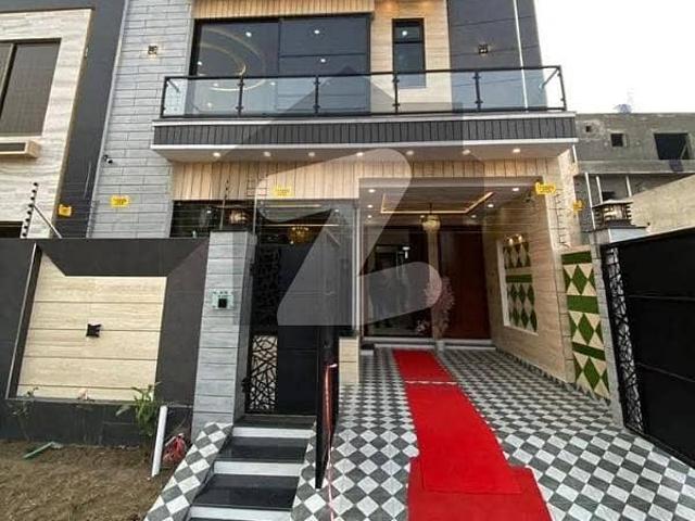 5 Marla Ultra Modern Design House Available For Sale Prime Location Solid Construction All Facilities Available Here