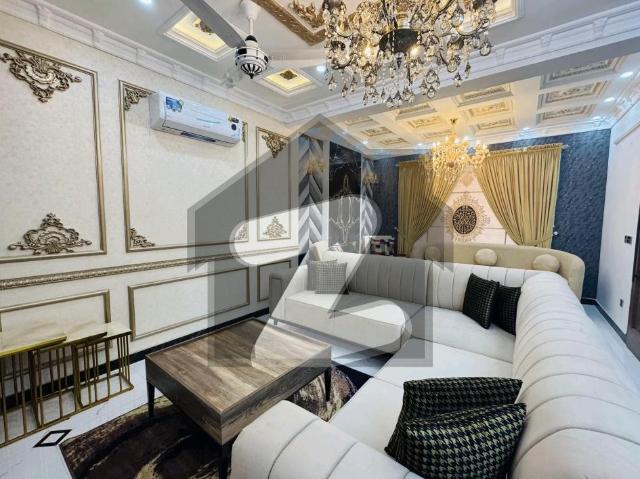 10 Marla Lower Portion Ultra Advance Modern Smart Features Designer Brand New Fully Furnished House Available For Rent Bahria Town Lahore Bahria Town Jinnah Block