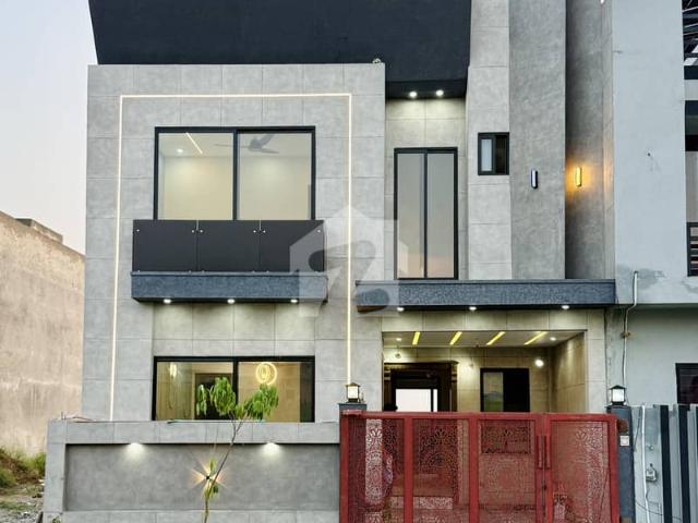 5 Marla 25x50 Hybrid Unit House For Sale in Block F Mpchs Multi garden B17 Islamabad