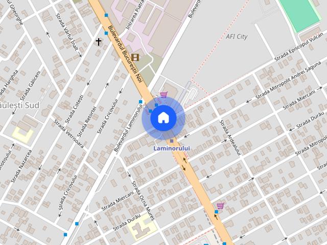 5 min metrou Laminorului De inchiriat 2camere Cf.1mobilat lux etaj1/3