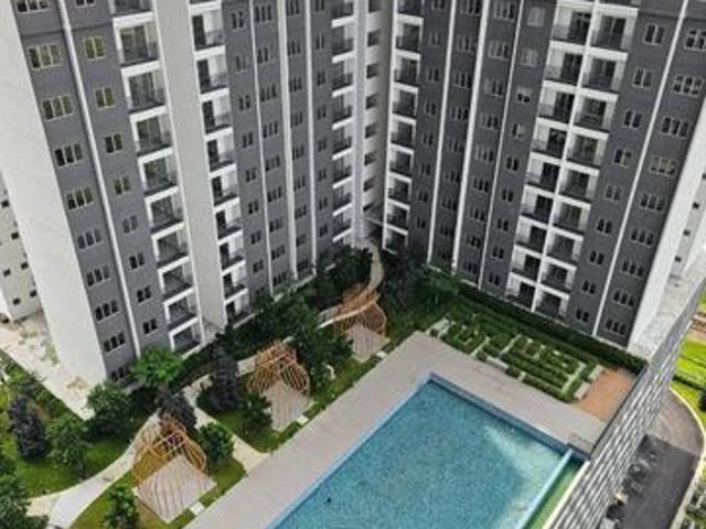 5 minit memandu ke mrt maluri unit tingkat 11 unit baru dapat kunci