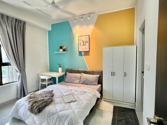 [5 Mins Walk to MRT Sentul Barat] Master Room with Private Bathroom for Rent at The Birch @ Jalan Ipoh