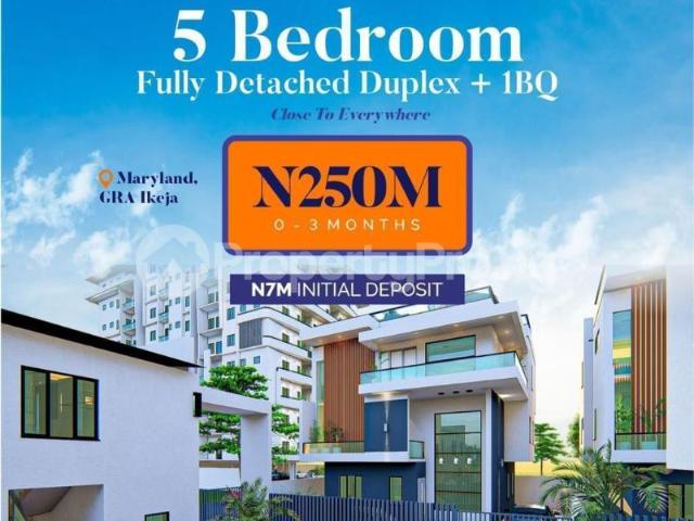 5 Bedroom House in Maryland Lagos | House for sale in maryland | House in maryland | 5 Bedroom | PropertyPro Nigeria