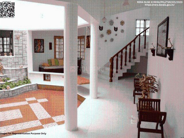 5 BHK Villa in Chembukkav for resale Thrissur. The reference number is 17828788