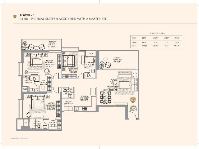 5 BHK Apartment in Baner for resale Pune. The reference number is 20313348
