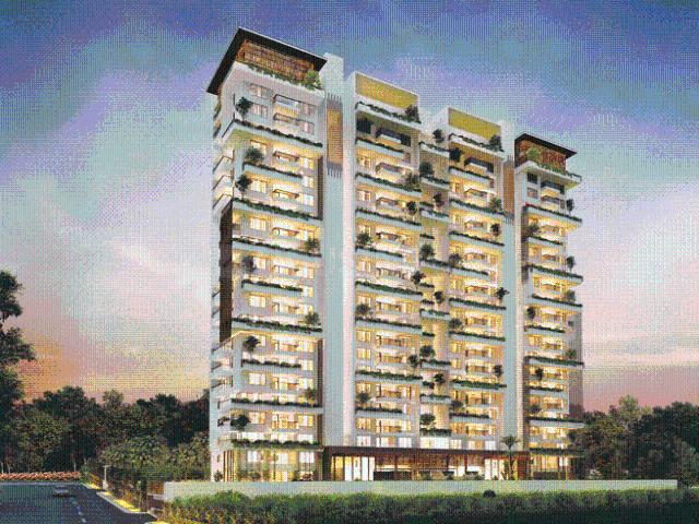 5 BHK Apartment in Jubilee Hills for resale West Hyderabad. The reference number is 17196353
