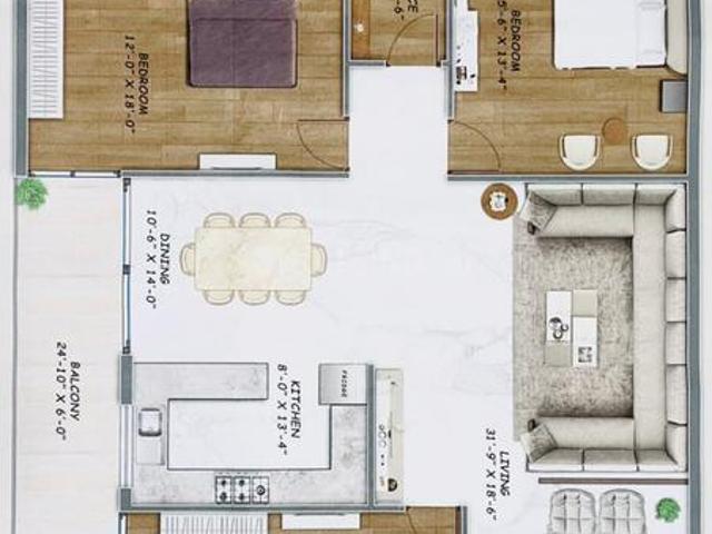 5 BHK Apartment in Pholriwal for resale Jalandhar. The reference number is 16219567