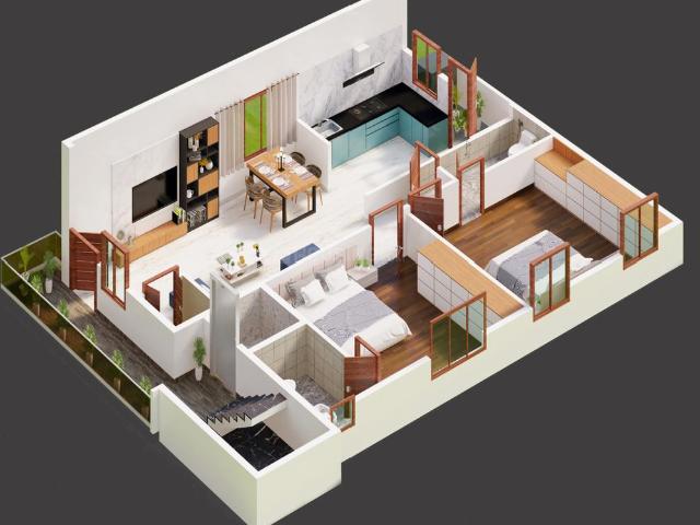 5 BHK Independent House in RR Nagar for resale South Bangalore. The reference number is 17104437
